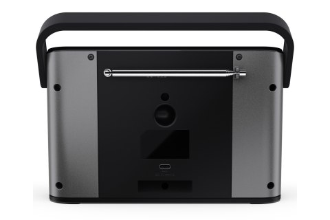 Przenośne stereofoniczne radio cyfrowe Sharp OSAKA DR-P540(GY) z portem USB, łącznością Bluetooth, radiem FM i połączeniem bezpr