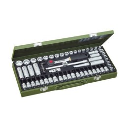 SUPER COMPACT SOCKET SET 3/8IN 65 PCS
