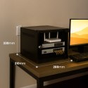 Extralink LITE 6U 10 280X310 WALL-MOUNTED RACKMOUNT CABINET BLACK Stojak wolnostojący/ścienny/podłogowy Czarny
