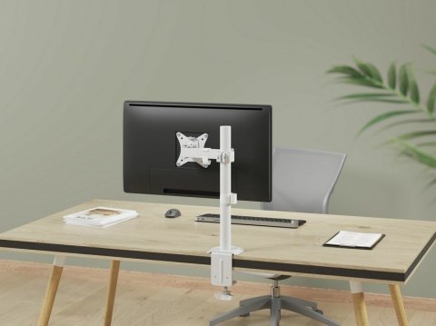 Equip 650166 uchwyt / stojak do monitorów 81,3 cm (32") Biurko Biały