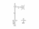 Equip 650166 uchwyt / stojak do monitorów 81,3 cm (32") Biurko Biały