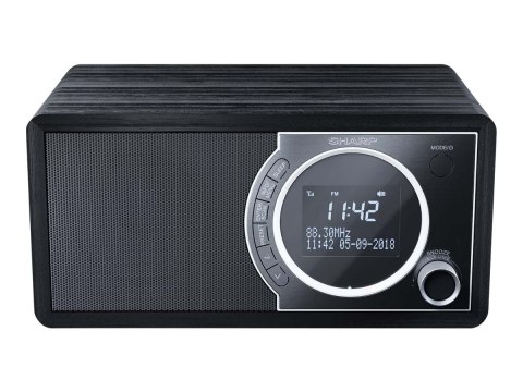 Sharp Radio cyfrowe Sharp DR-450(BK), FM/DAB/DAB+, Bluetooth 4.2, funkcja alarmu, Midnight Black | Sharp | Radio cyfrowe | DR-450(BK) 