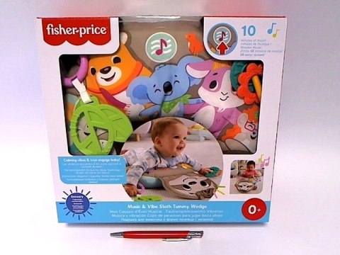 Fisher-Price Muzyczny Leniwiec Poduszka z wibracjami GRR01 p2 MATTEL