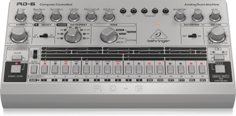 Behringer RD-6-SR Maszyna perkusyjna - srebrny