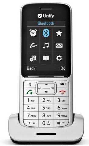 Unify L30250-F600-C519 ładowarka do urządzeń przenośnych Telefon Srebrny Prąd przemienny