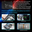 EXTRALINK AKUMULATOR BATTERY ACCUMULATOR AGM 12V 45