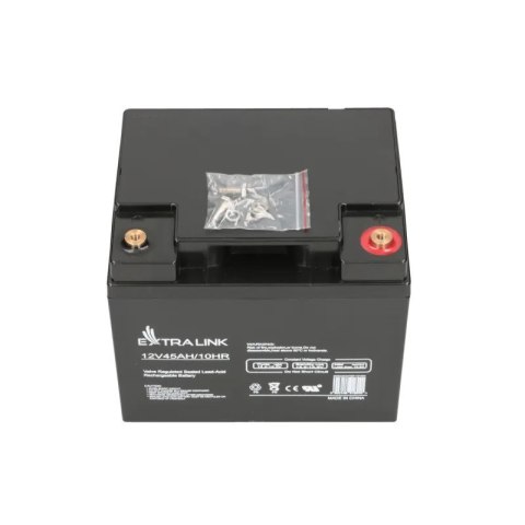 EXTRALINK AKUMULATOR BATTERY ACCUMULATOR AGM 12V 45