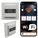 Termostat Heatit WiFi6 White RAL 9003 Wi-Fi Thermostat 3600W 16A Biały