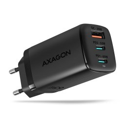 AXAGON AXAGON GaN wallcharger 3x port (USB-A + 2x USB-C), 65W | ACU-DPQ65