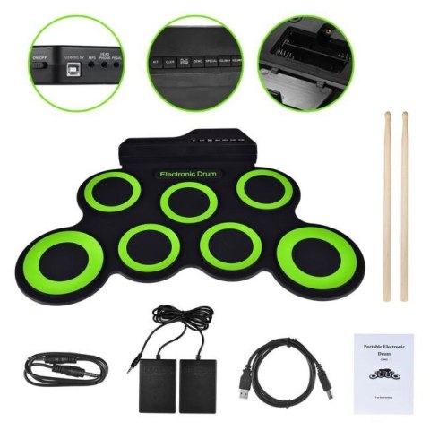 SUPRIMO ROLL UP DRUM PAD zwijana perkusja elektron