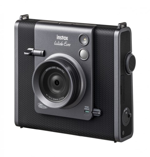 Hybrydowy aparat natychmiastowy FUJIFILM Instax WIDE Evo Black EX D CMOS Czarny
