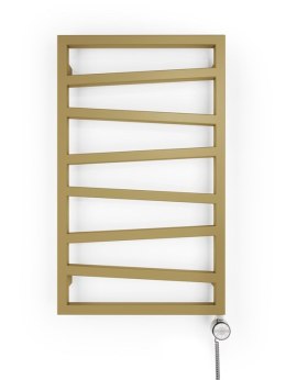 TOWEL HEATER EL. ZIGZAG+MOA ANODIC GOLD