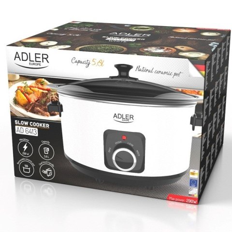 Adler Wolnowar ADLER AD 6413w biały