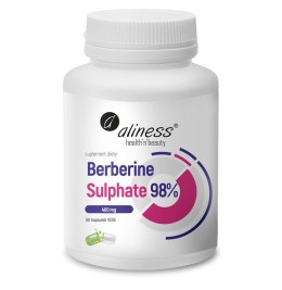 Aliness Berberine Sulphate 98% 400mg x 60 Vege caps.