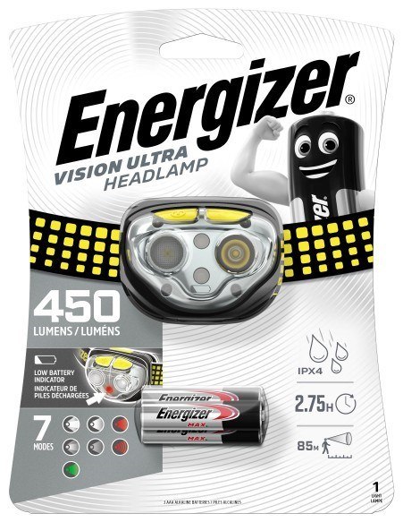 Energizer ENERGIZER LATARKA CZOŁOWA HEADLIGHT VISION ULTRA HEADLIGHT 3AAA 450 lm