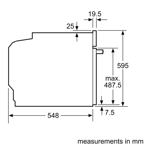 Bosch Bosch HBA2340B0 Piekarnik do zabudowy A 71 L Czarny 60 cm 24 miesiące gwarancji