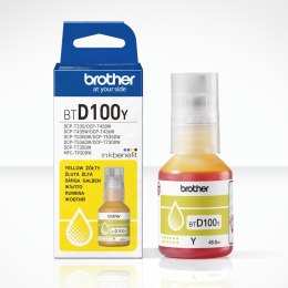 Brother BROTHER Tusz Żółty BTD100Y=BT-D100Y