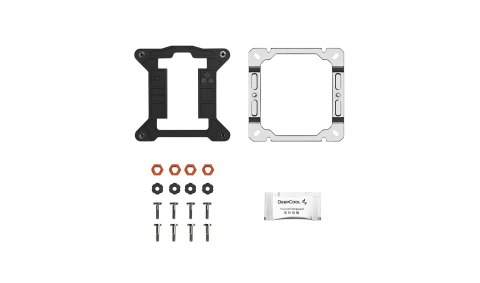 Deepcool Deepcool AG400 G2 Chłodzenie CPU czarne kompatybilne z Intel i AMD 4-pin PWM Hydro Bearing 24M gwarancji