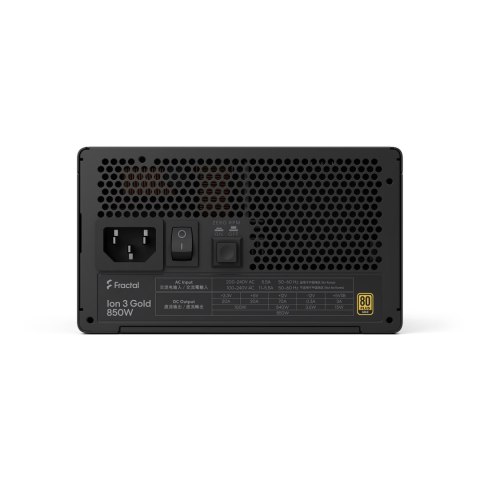 Fractal Design Zasilacz Fractal Design Ion 3 Gold 850 W, Czarny