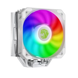 Gamemax Gamemax Chłodzenie CPU SIGMA540 ARGB White — wentylator 120 mm, biały radiator, mocne odprowadzanie ciepła, kompatybilne z więks