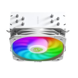 Gamemax Gamemax Chłodzenie CPU SIGMA540 ARGB White — wentylator 120 mm, biały radiator, mocne odprowadzanie ciepła, kompatybilne z więks