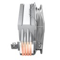 Gamemax Gamemax Chłodzenie CPU SIGMA540 ARGB White — wentylator 120 mm, biały radiator, mocne odprowadzanie ciepła, kompatybilne z więks