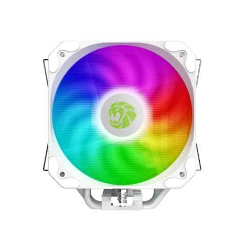 Gamemax Gamemax Chłodzenie CPU SIGMA540 ARGB White — wentylator 120 mm, biały radiator, mocne odprowadzanie ciepła, kompatybilne z więks