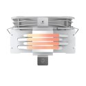 Gamemax Gamemax Chłodzenie CPU SIGMA540 ARGB White — wentylator 120 mm, biały radiator, mocne odprowadzanie ciepła, kompatybilne z więks
