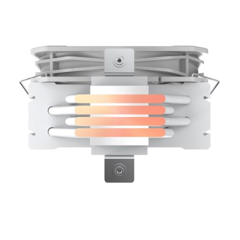 Gamemax Gamemax Chłodzenie CPU SIGMA540 ARGB White — wentylator 120 mm, biały radiator, mocne odprowadzanie ciepła, kompatybilne z więks