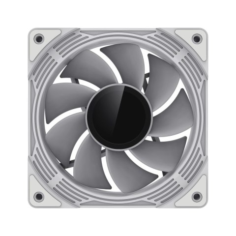 Gamemax Gamemax Wentylator Obudowy KF300R BK 120 mm - Biały, Cichy i Wydajny