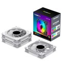 Gamemax Gamemax Wentylator Obudowy KF300R BK 120 mm - Biały, Cichy i Wydajny