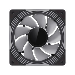 Gamemax Gamemax Wentylator Obudowy KF300R BK Czarny 120mm Silent
