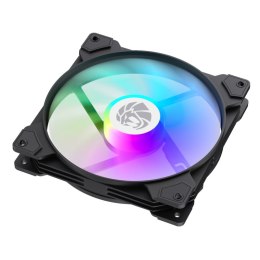 Gamemax Gamemax Wentylator do obudowy FN14A-S5 Czarny 140mm chłodzenie PC