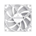 Gamemax Wentylator obudowy Gamemax FN12A-S5 120mm biały wysokoprędkościowy 12V PWM Silent Edition