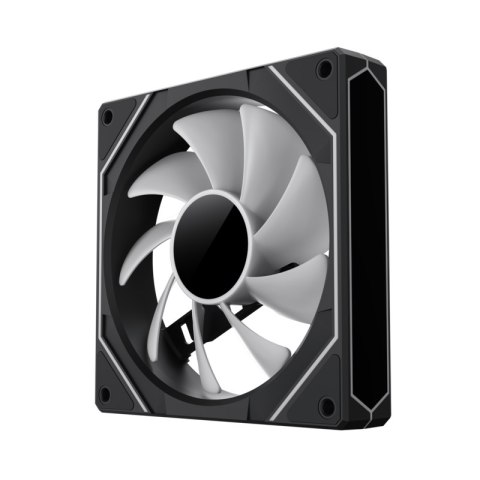 Gamemax Wentylator obudowy Gamemax FN12A-S8I 120mm czarny wysokoprędkościowy narrator