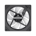 Gamemax Wentylator obudowy Gamemax FN12A-S8I 120mm czarny wysokoprędkościowy narrator