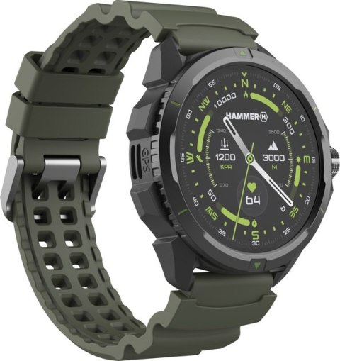 Hammer Zegarek Smart Hammer Watch 2 z wyświetlaczem AMOLED 1.5" w edycji militarnej