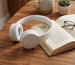 Muse Słuchawki bezprzewodowe nauszne Muse M-272 BTW Bluetooth białe, akumulator, 24 mies. gwarancji