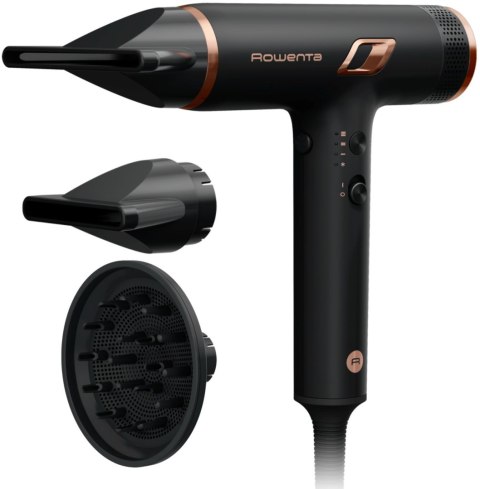 Rowenta Suszarka do włosów Rowenta HY8310F0 NANO, Czarna, Ekstremalna lekkość i kompaktny design, 24 miesiące gwarancji
