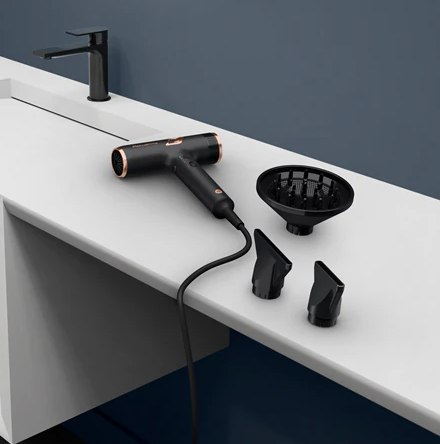 Rowenta Suszarka do włosów Rowenta HY8310F0 NANO, Czarna, Ekstremalna lekkość i kompaktny design, 24 miesiące gwarancji