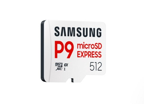 Samsung Samsung P9 Express 512 GB microSD U3 V30 A1 - Pamięć Flash do Smartfonów i Kamer