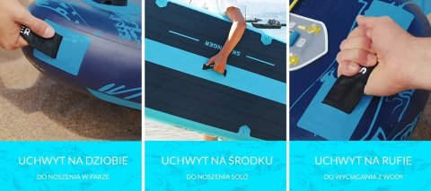 Skatinger Deska SUP SKATINGER Asiaticus 350x89x15 cm Yoga