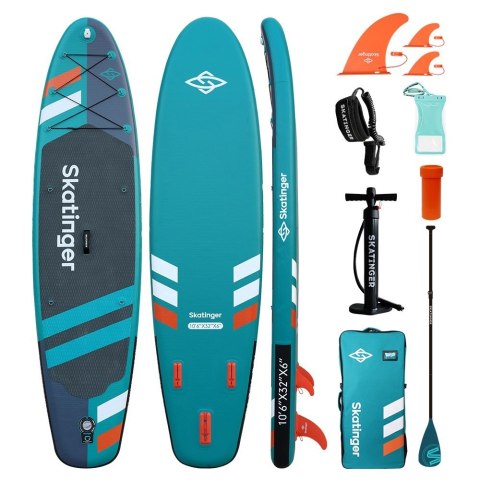 Skatinger Deska SUP SKATINGER Jade 320x81x15 Allround