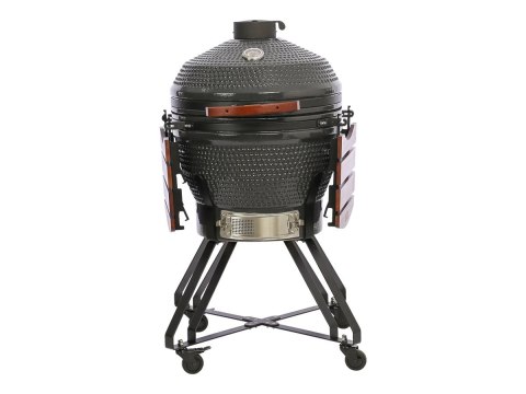 TunaBone TunaBone Kamado Pro 24" Grill L Dark Grey - Kamado węglowy 24" dla 10-12 osób, akcesoria w zestawie