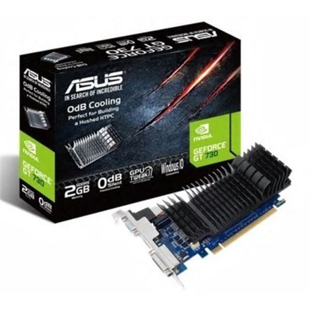 Asus Karta graficzna Asus NVIDIA GF GT 730 2048MB GDDR5 64b PCI-E 2.0 (902MHz/5010MHz)
