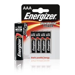 Energizer ENERGIZER BATERIE ALKALINE POWER AAA LR03 4 szt.