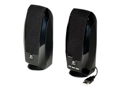 Logitech Zestaw głośników Logitech 980-000029 (2.0; kolor czarny)