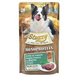 STUZZY STUZZY dla psów Grain Free Monoprotein Cielęce z Boćwiną 150g