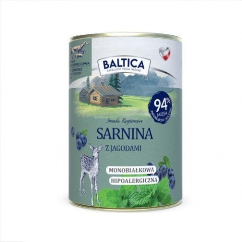 BALTICA BALTICA SMAKI REGIONÓW Sarnina z jeżyną 400g