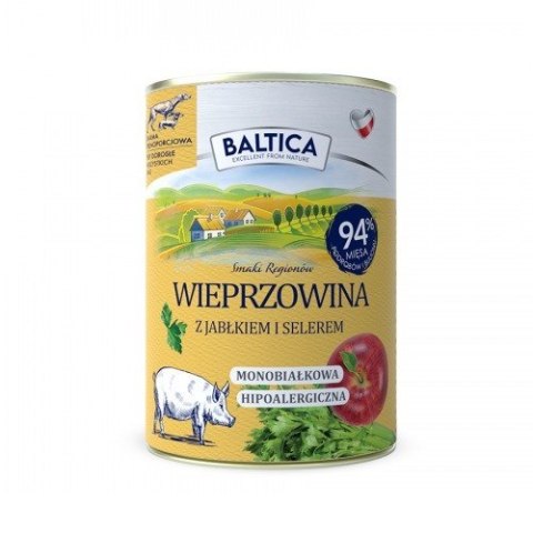 BALTICA BALTICA SMAKI REGIONÓW Wieprzowina z jabłkiem 400g